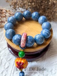 蓝珊瑚手串 Blue Coral Bracelet