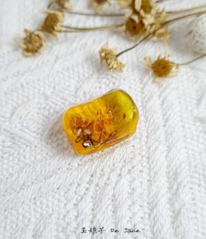 484099138_1226527852351918_7795481030607581296_n 蜘蛛虫珀裸石 Spider Insect Amber Stone