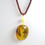虫珀吊坠  Insect Amber Pendant