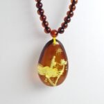 悟道琥珀吊坠 Enlightenment Amber Pendant