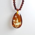 悟道琥珀吊坠 Enlightenment Amber Pendant