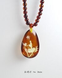 悟道琥珀吊坠 Enlightenment Amber Pendant