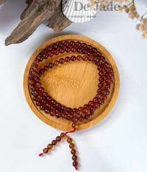 棕红珀长串 Brownish Red Amber Long Strand