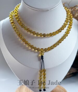489688694_1248929536778416_6947147066384747273_n 绿茶珀长串 Green Tea Amber Long Strand