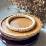 猛犸象牙算盘珠手串  Mammoth Ivory Abacus Bead Bracelet