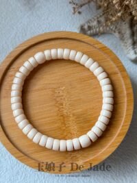 猛犸象牙算盘珠手串  Mammoth Ivory Abacus Bead Bracelet