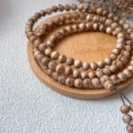 柬埔寨沉香一线天长串 Cambodian Long Strand Agarwood Beads