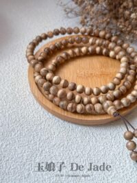 柬埔寨沉香一线天长串 Cambodian Long Strand Agarwood Beads
