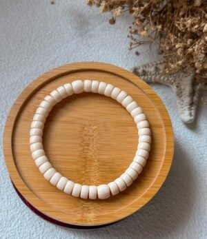 WhatsApp Image 2025-08-08 at 3.45.10 PM 猛犸象牙算盘珠手串 Mammoth Ivory Abacus Bead Bracelet