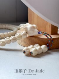 鹿茸长串 Deer Antler Long Bead Strand