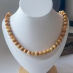 短毛象牙 Short-hair Mammoth Ivory Long Bead Strand