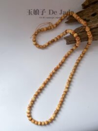 短毛象牙 Short-hair Mammoth Ivory Long Bead Strand