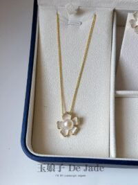 山茶花珍珠套装 Camellia Pearl Jewellery Set