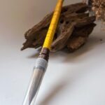 金丝楠木毛笔 Golden Phoebe Calligraphy Brush