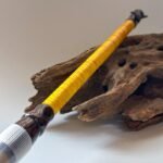 金丝楠木毛笔 Golden Phoebe Calligraphy Brush