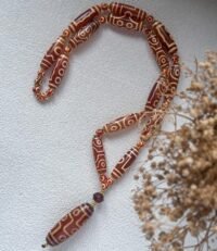 九眼天珠吊坠 Dzi Beads Pendant