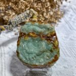 五证之腾冲老料五爪龙牌 Blue Water Jadeite Five-Claw Dragon Pendant with Five Cert