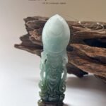 站式观音吊坠 Standing Guan Yin Jadeite Pendant