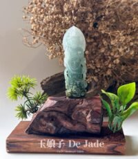站式观音吊坠 Standing Guan Yin Jadeite Pendant