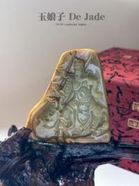 原皮关公摆件 Jadeite Guan Gong Ornaments