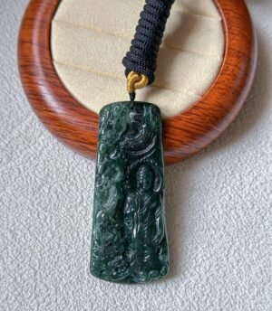 WhatsApp Image 2025-08-19 at 8.58.12 PM 老蓝水大日如来吊坠 Vairocana Buddha Pendant