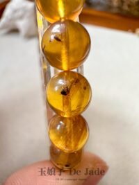 虫珀手串 Insect Amber Bracelet