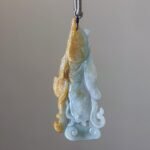 WhatsApp Image 2025-08-20 at 11.54.57 AM 3D关公黄翡关公吊坠 Yellow Jadeite Guan Gong Pendant