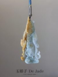 WhatsApp Image 2025-08-20 at 11.54.57 AM 3D关公黄翡关公吊坠 Yellow Jadeite Guan Gong Pendant