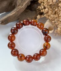 水草珀手串 Moss Amber Bracelet
