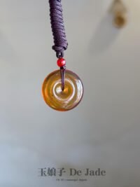 WhatsApp Image 2025-08-20 at 12.10.10 PM 琥珀平安扣吊坠 Amber Peace Pendant
