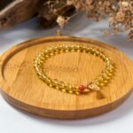 绿茶手串 Green Tea Amber Bracelet