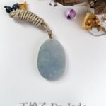 3D蓝水山水吊坠 Blue Water Jadeite Landscape Pendant