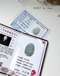 3D蓝水山水吊坠 Blue Water Jadeite Landscape Pendant