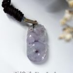 紫貔貅平安扣吊坠 Purple Pixiu Peace Buckle Pendant