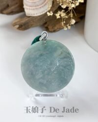 487240476_1240590014279035_7896677286289436895_n 冰晴低山水福镯套装 Icy Blue Jadeite Landscape Bangle Set