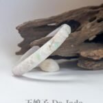 粉春彩山水福镯套装 Pink Spring Jadeite Landscape Bangle Set