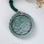 487510162_1240590020945701_3737585813876772001_n 冰晴低山水福镯套装 Icy Blue Jadeite Landscape Bangle Set