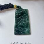 WhatsApp Image 2025-08-29 at 2.12.29 PM (1) 老蓝水山水吊坠 Old Blue Water Jadeite Landscape Pendant
