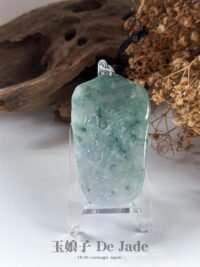 WhatsApp Image 2025-09-10 at 4.32.50 PM (1) 冰飘蓝花龙吊坠 Icy Blue-Flower Dragon Jadeite Pendant