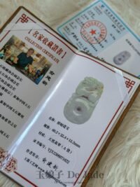 紫貔貅平安扣吊坠 Purple Pixiu Peace Buckle Pendant