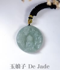 487324217_1240186687652701_4841472016905979840_n 冰晴低神龙护主阿弥陀佛吊坠 Amitabha Buddha Pendant