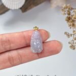 18K站式笑佛吊坠 Spring-Color Standing Laughing Buddha Pendant