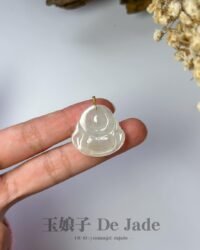 488261837_1242312290773474_3726181838871791026_n 18K笑佛吊坠 Laughing Buddha Pendant
