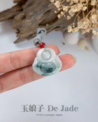 488461507_1242596537411716_7405636161132636395_n 飘蓝花笑佛 Laughing Buddha Pendant