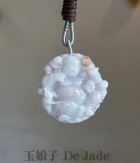 488893659_1247591600245543_8480111340547754452_n 春彩笑佛吊坠 Spring-Colored Laughing Buddha Pendant