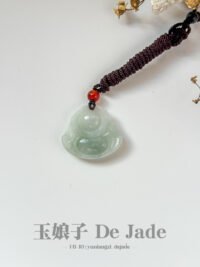 冰晴低笑佛吊坠 Laughing Buddha Pendant