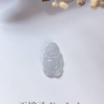 紫站式笑佛吊坠 Purple Standing Laughing Buddha Pendant