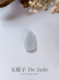 紫站式笑佛吊坠 Purple Standing Laughing Buddha Pendant