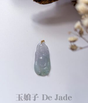 18K春彩站式笑佛 Spring Color Laughing Buddha Pendant