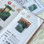 冰乌鸡山水吊坠 Ice Black Jadeite Landscape Pendant